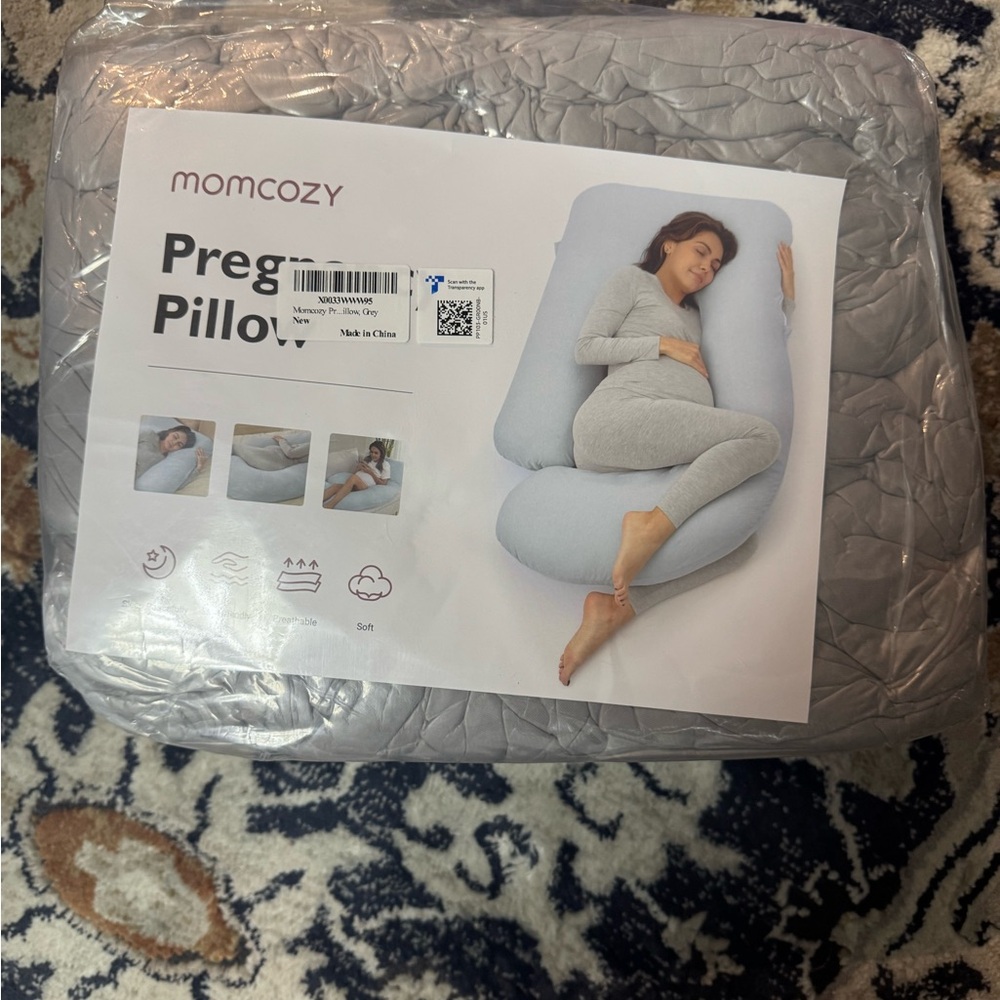 Monday Pregnancy Pillow - Grey. BRAND NEW.